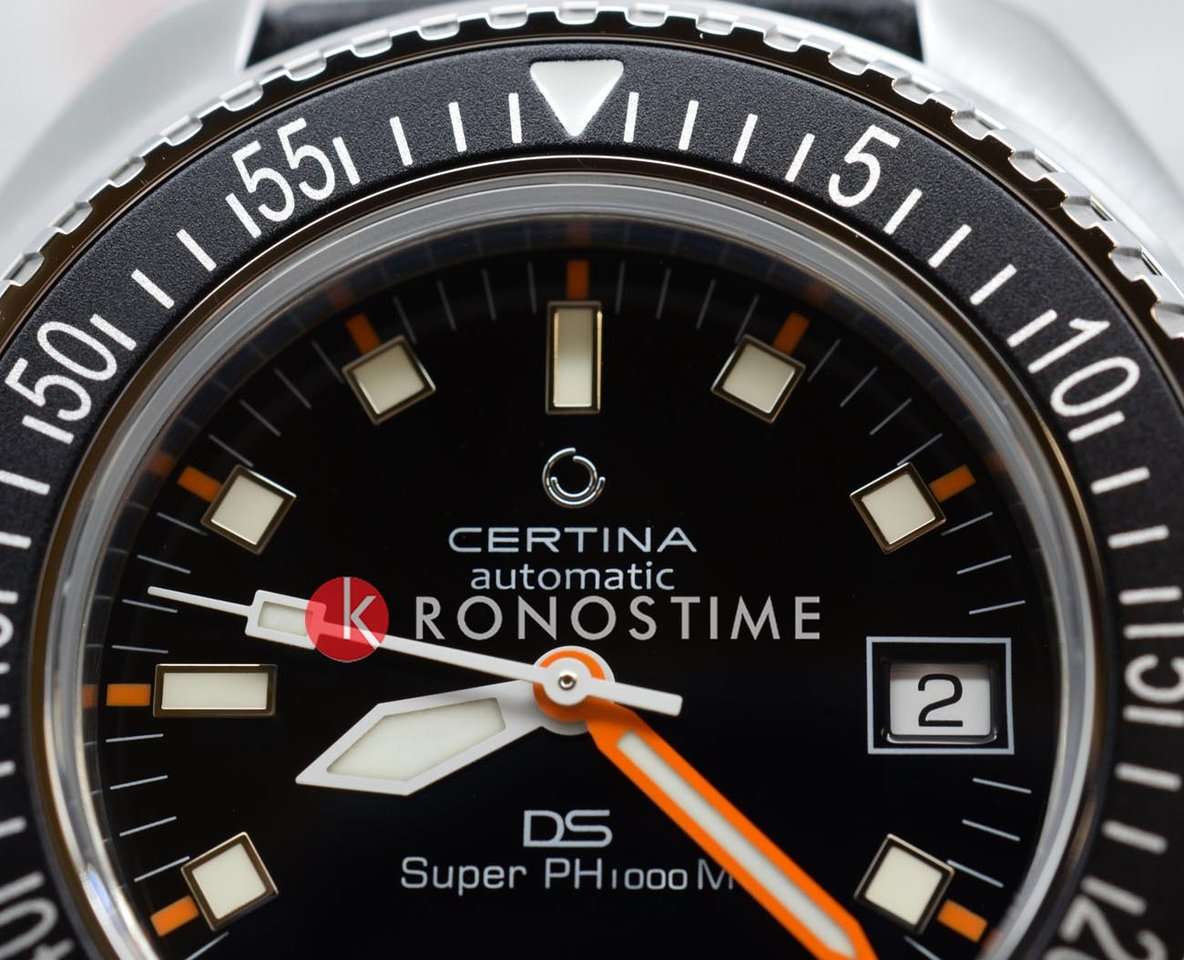Оригинальные часы Certina Certina DS SUPER PH1000M C024.907.18.051.00 механические калибр механизма powermatic 80.611 общий вид