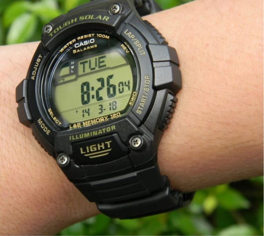 Оригинальные часы Casio Casio Collection W-S220-9A кварцевые калибр механизма  общий вид