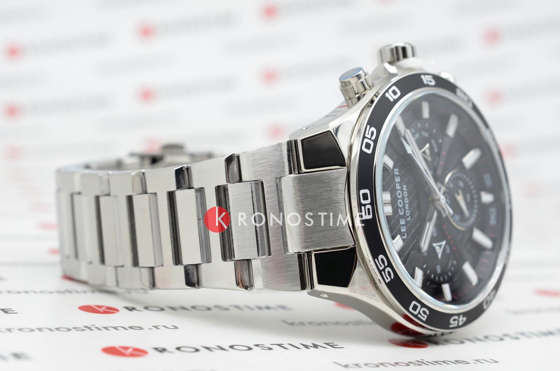 Lee Cooper Lee Cooper LLC08067.350 мужские часы черный циферблат на запястье