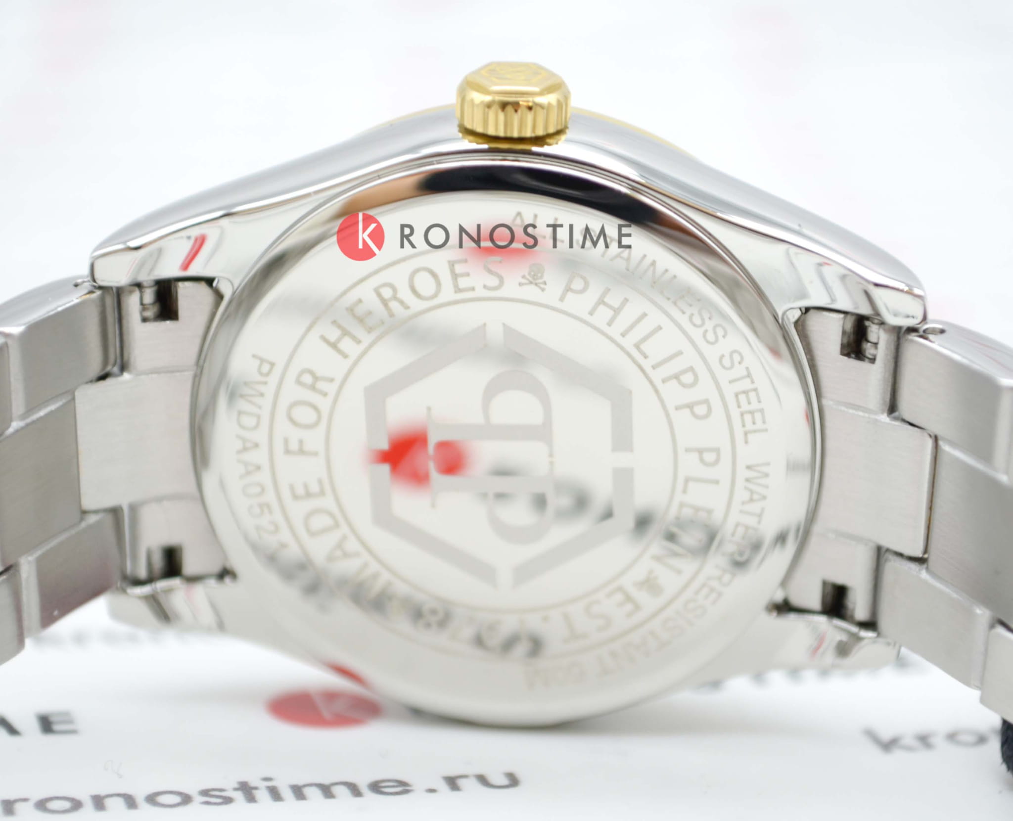 Philipp Plein Philipp Plein Queen PWDAA0521 кварцевые женские часы часы крупный план серебристый циферблата