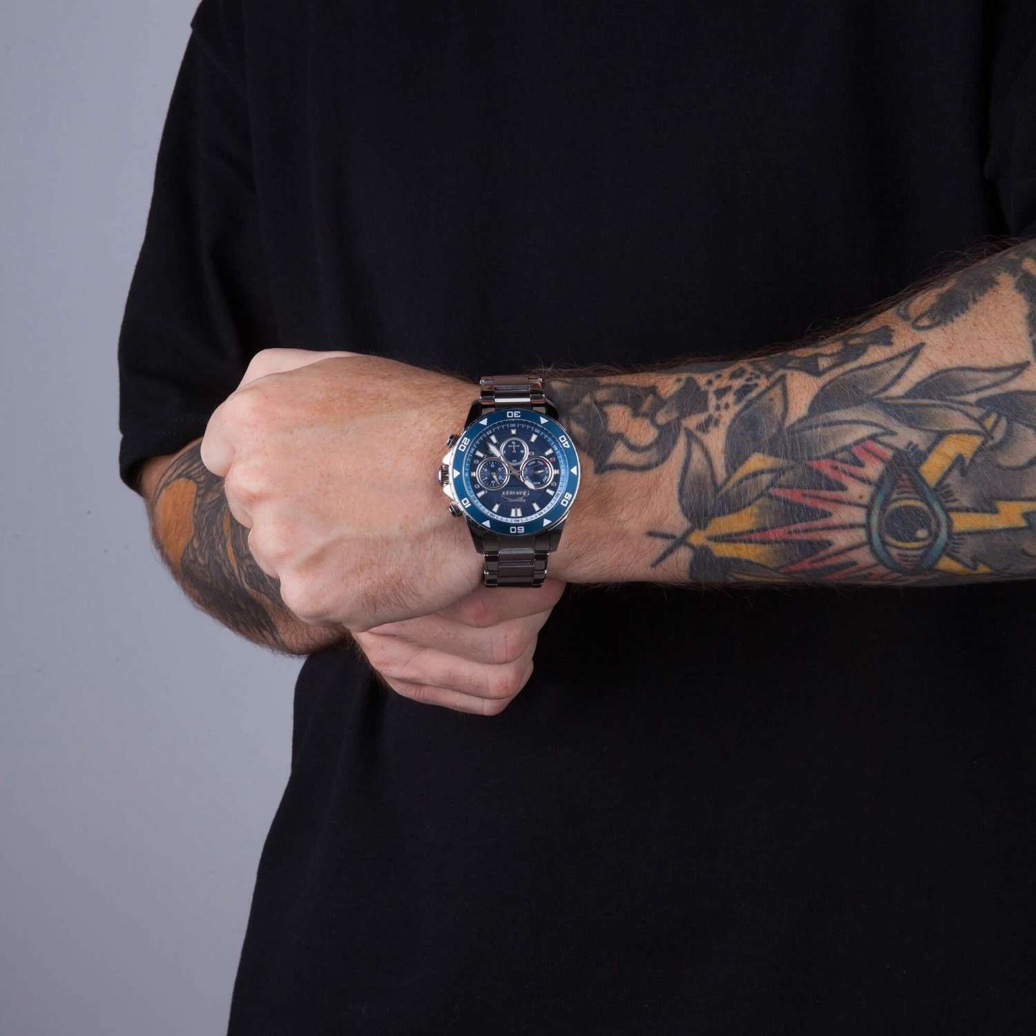 Slazenger Slazenger SL.09.2250.2.03,  англия мужские часы на браслете нержавеющая сталь боковой вид