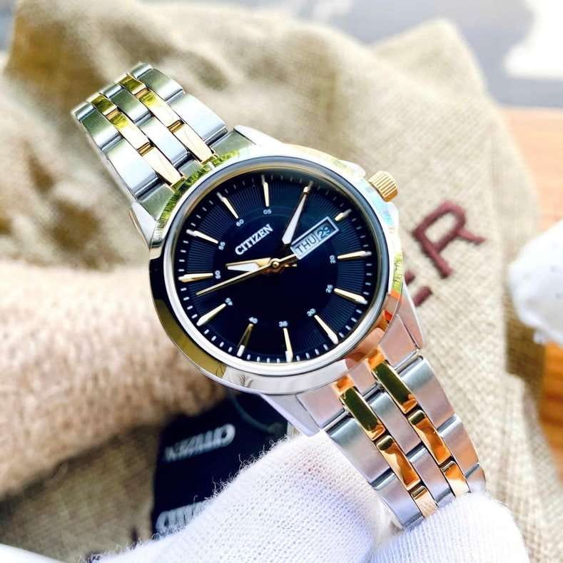 Оригинальные часы Citizen Citizen EQ0608-55E кварцевые калибр механизма citizen 1002 общий вид