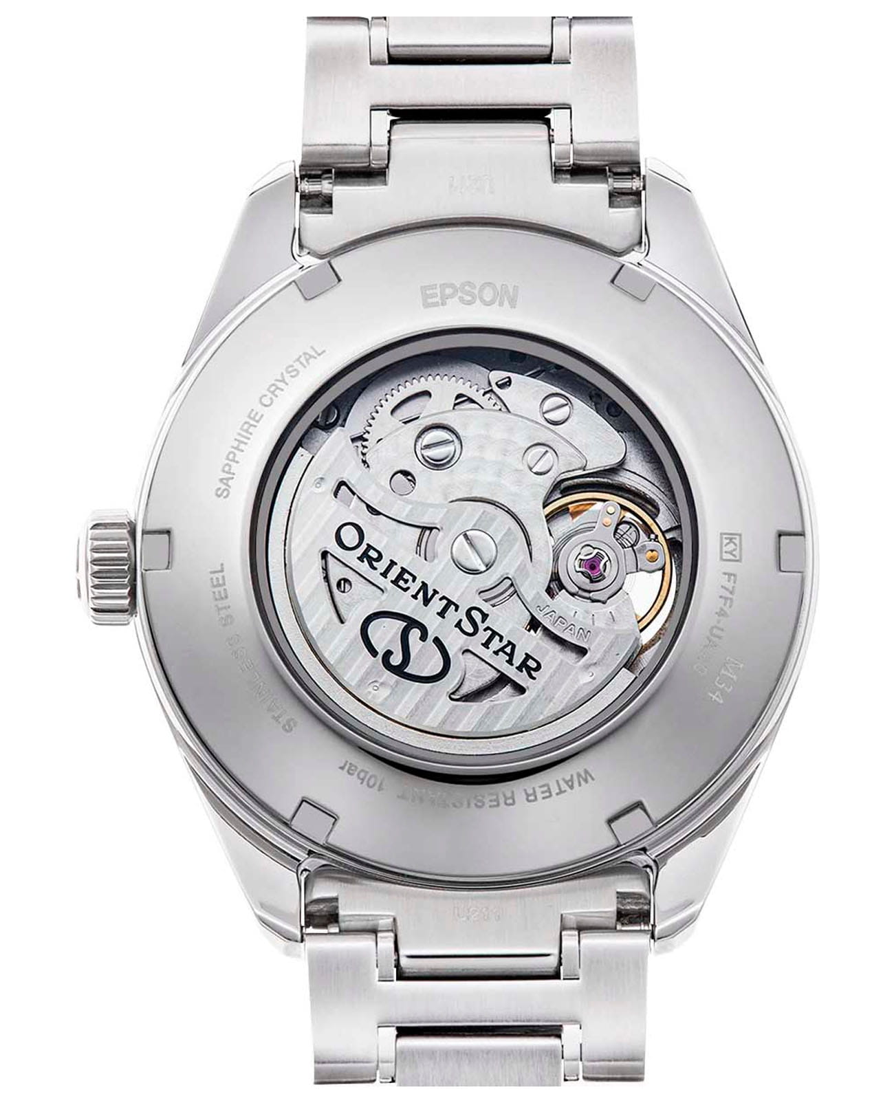 Orient RE-BY0004A мужские часы застежка крупным планом