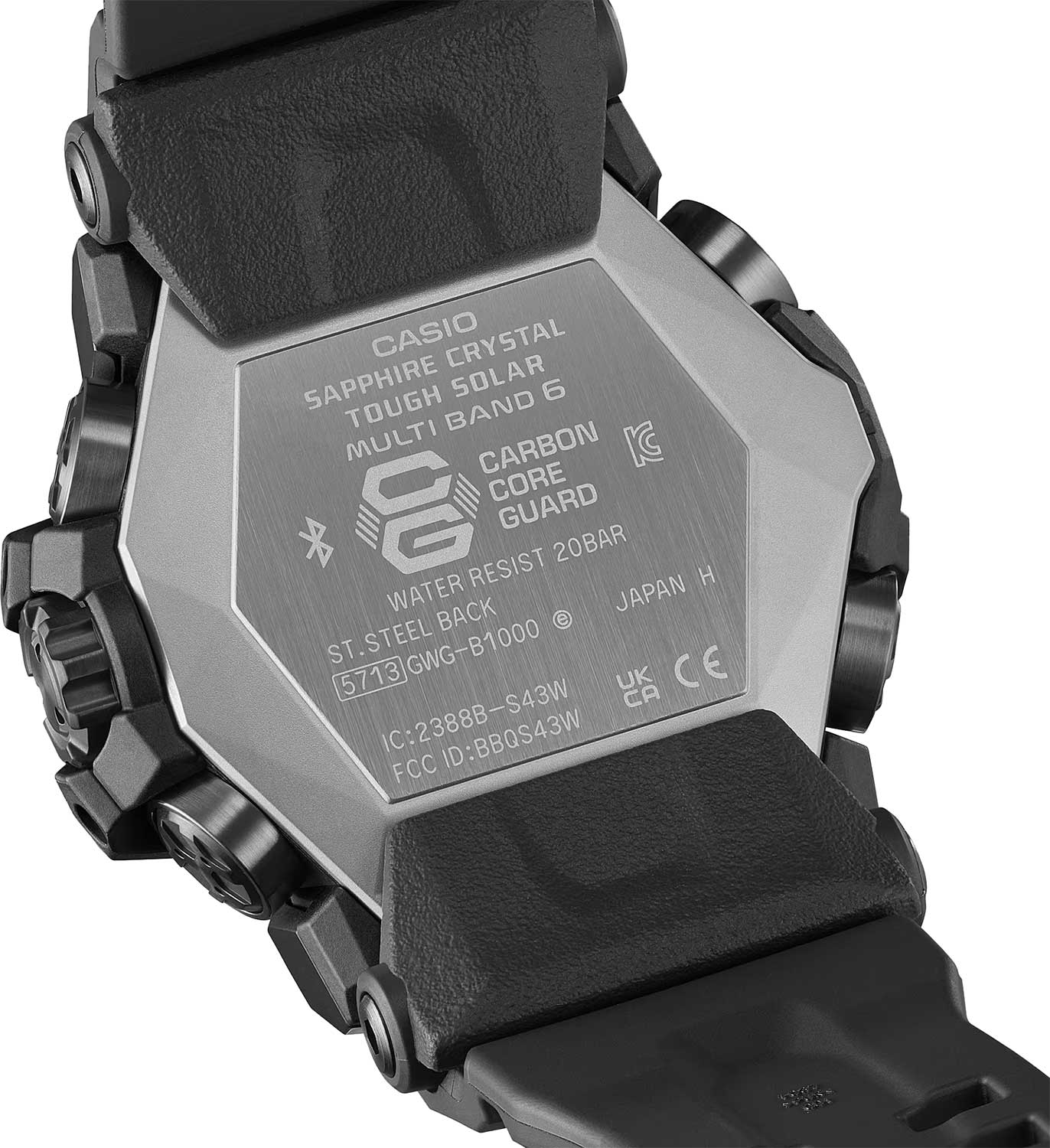 Оригинальные часы Casio Casio G-Shock GWG-B1000EC-1A электронные калибр механизма  общий вид