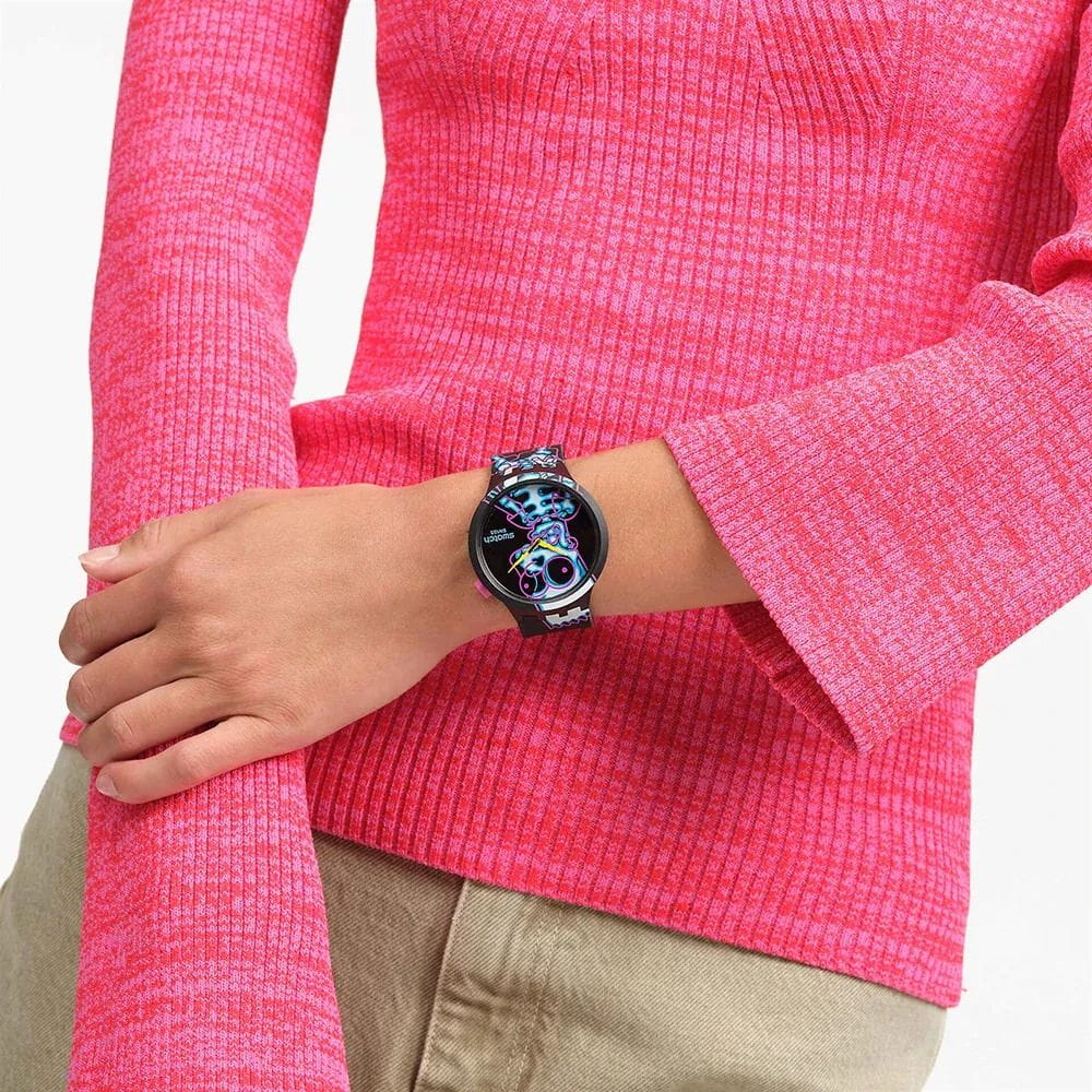 Swatch Swatch Big Bold Standard SB01Z105  - задняя крышка пластик корпуса, швейцария часы