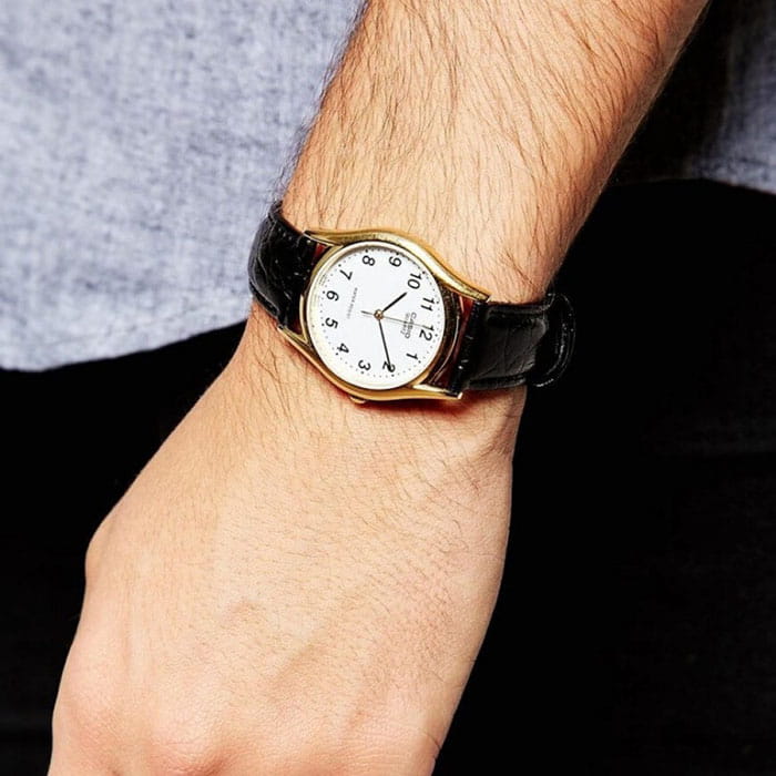 Оригинальные часы Casio Casio MTP-1154PQ-7B кварцевые калибр механизма  общий вид