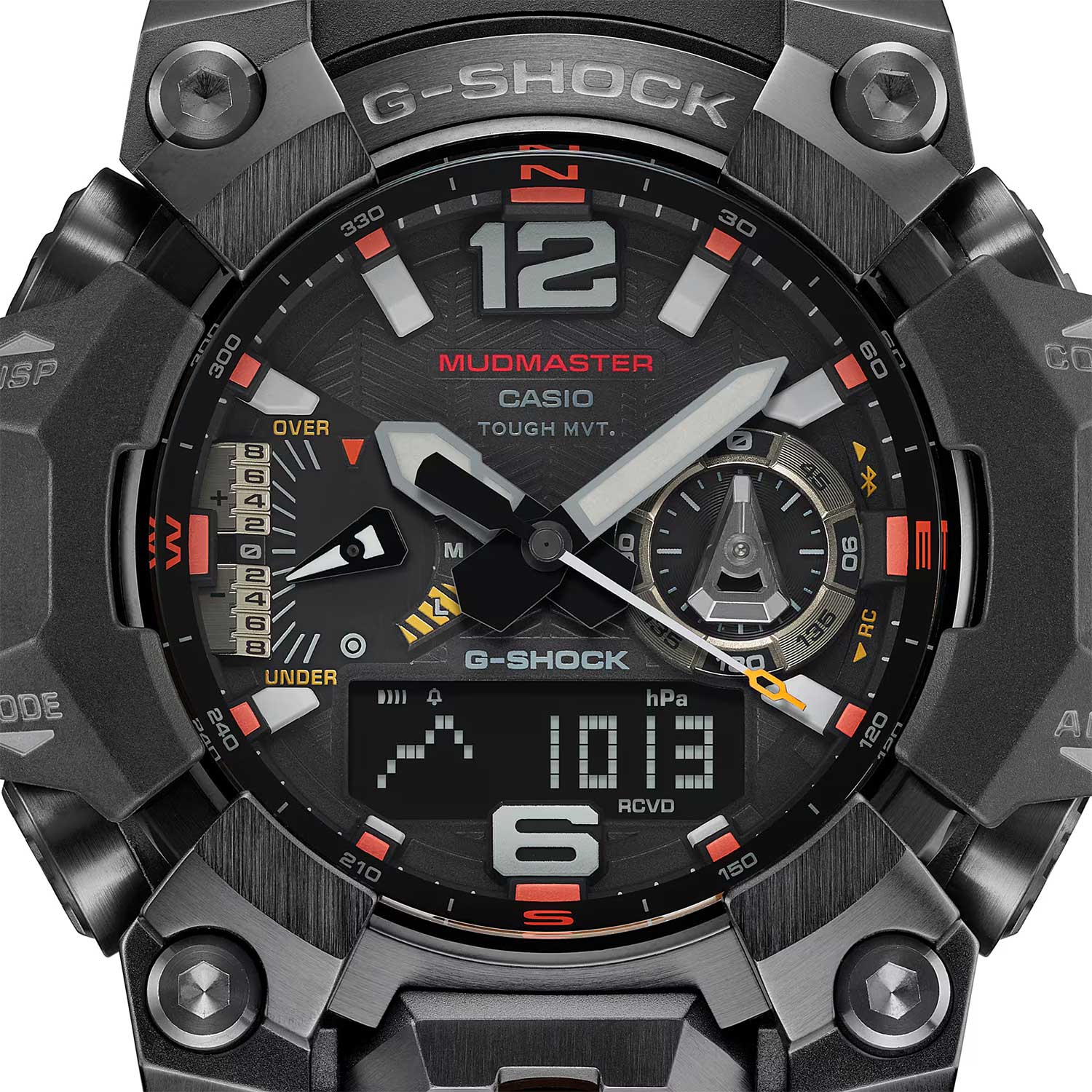 Casio Casio G-Shock GWG-B1000EC-1A Mudmaster — детали корпуса и пластик