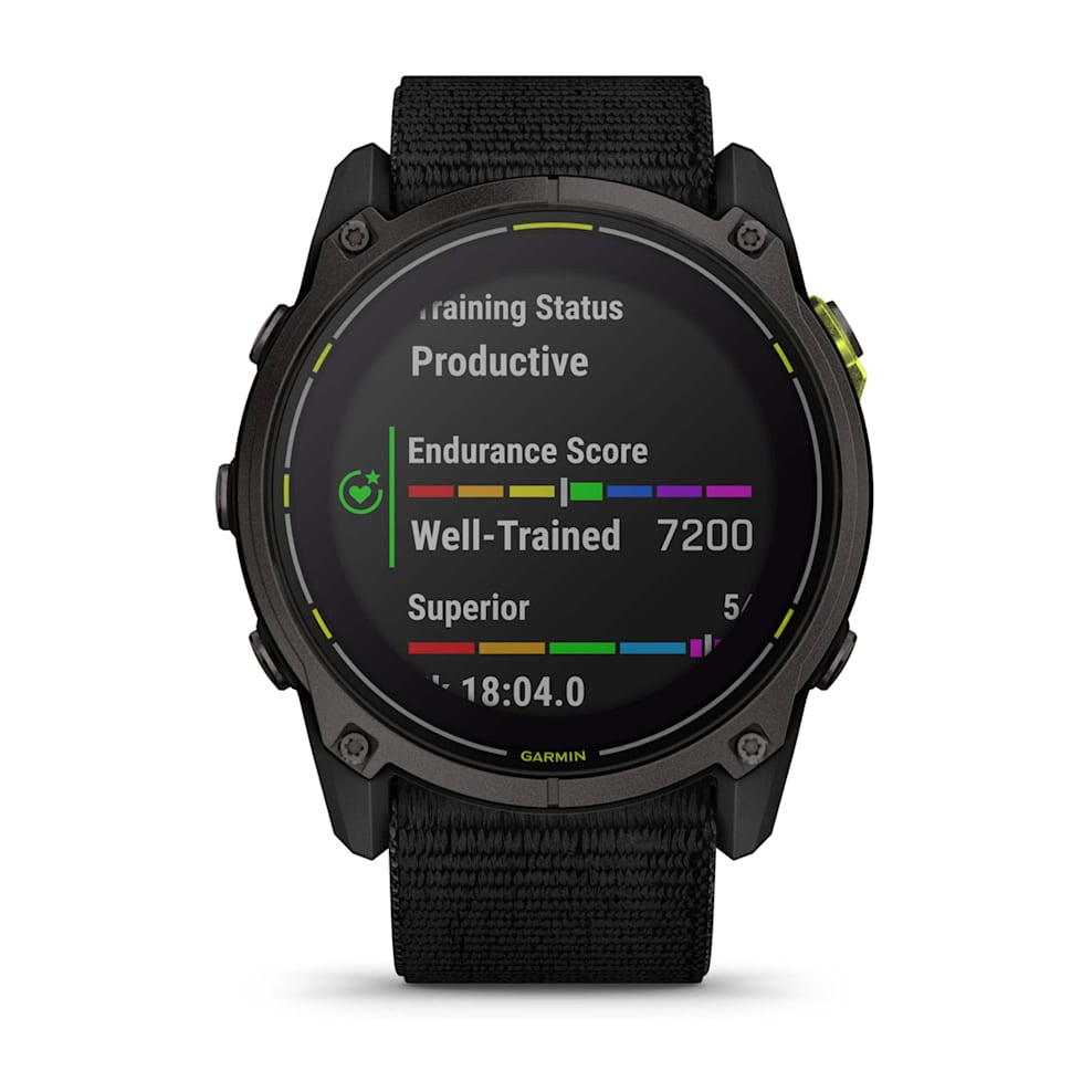 Garmin Garmin Enduro 010-02751-01 электронные мужские часы часы крупный план  циферблата