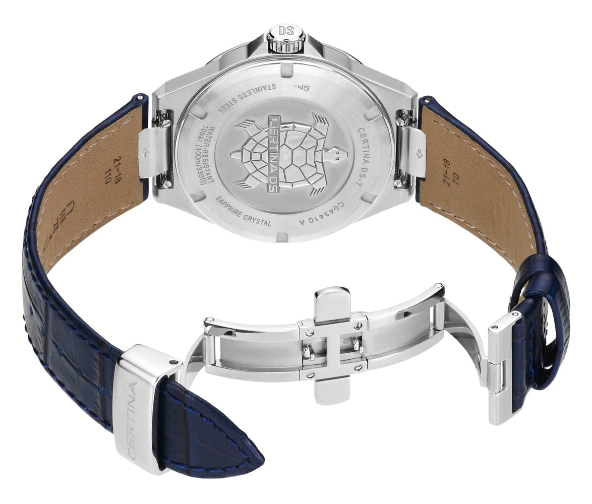 Оригинальные часы Certina Certina DS-7 Quartz C043.410.16.041.00 кварцевые калибр механизма f06.412 общий вид