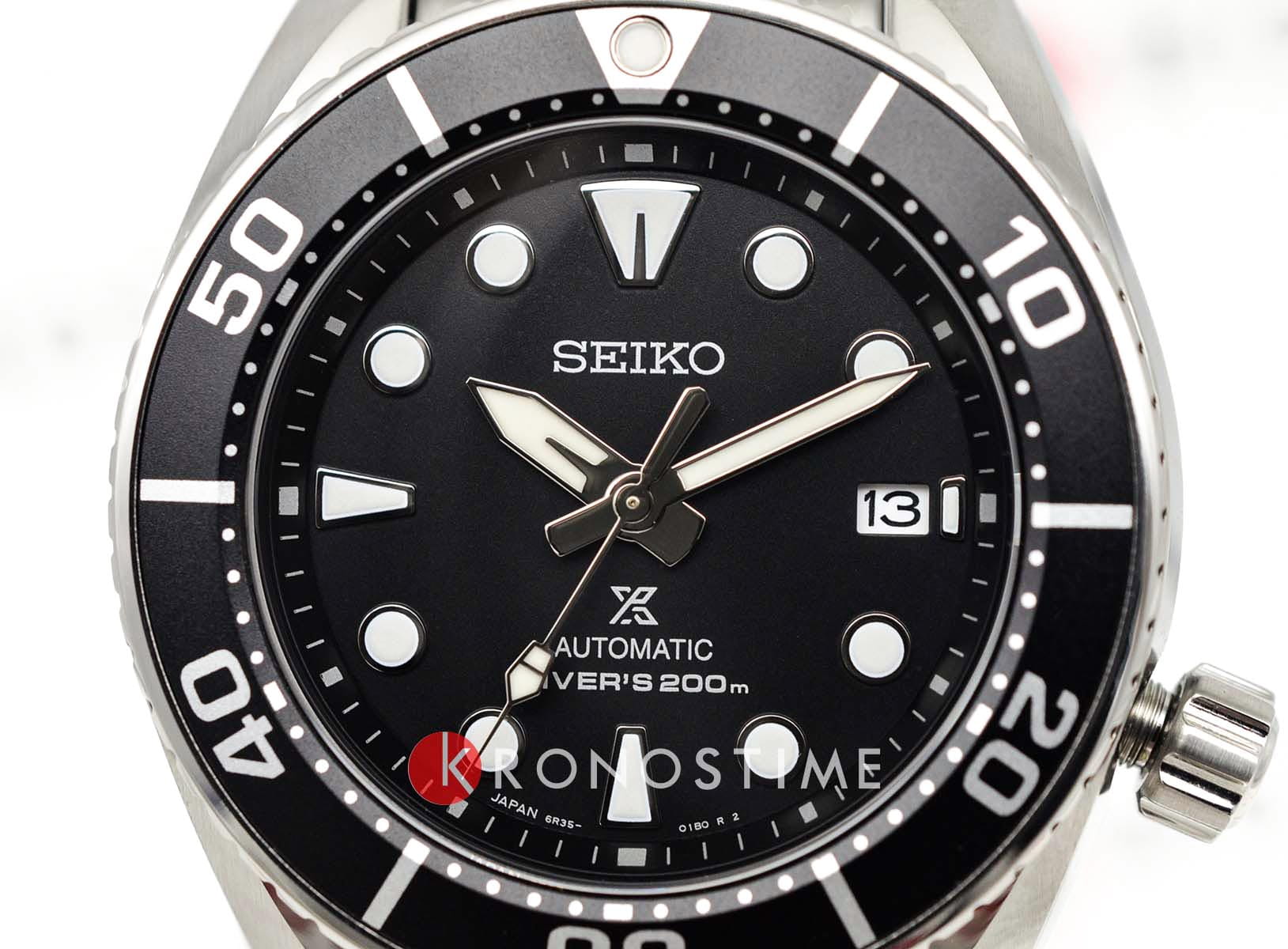 Seiko Seiko Prospex SPB101J1 мужские часы черный циферблат на запястье