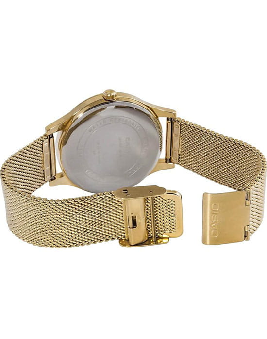 Casio Casio Collection LTP-E140G-9A, ltp япония женские часы на браслете сталь с ip покрытием боковой вид