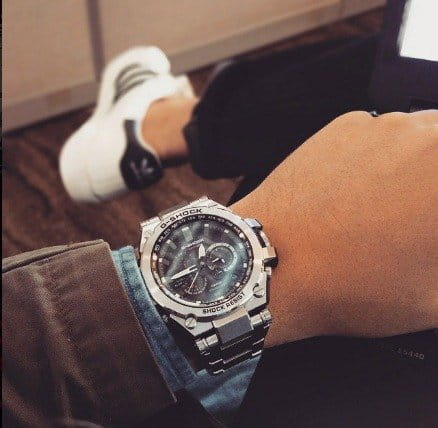 Casio Casio G-Shock Premium GM-2100SS-1ADR (MTG-S1000D-1A) япония наручные мужские часы заводная головка с логотипом Casio