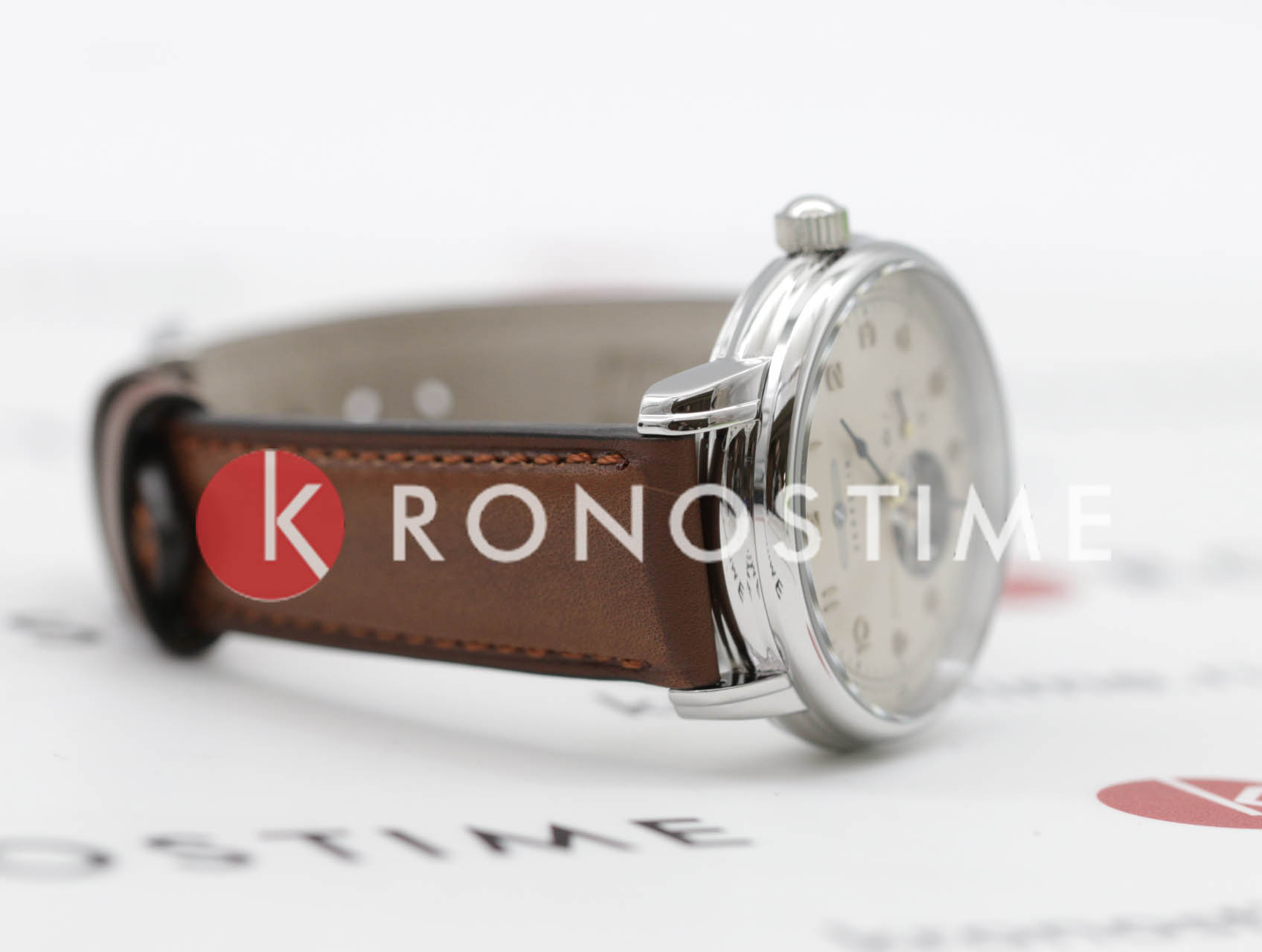 Оригинальные часы Zeppelin Zeppelin 100 Years Zeppelin of Mediterranee 96665 механические калибр механизма miyota 82s5  общий вид