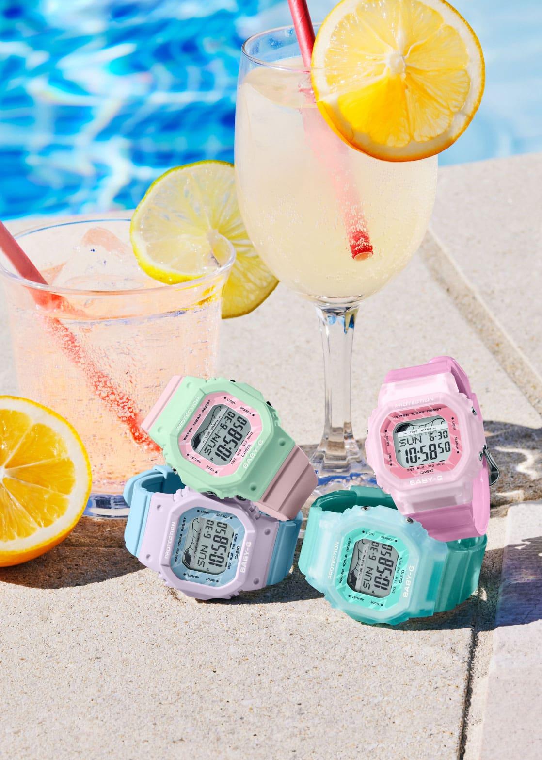 Casio Casio Baby-G BLX-565S-4  — детали корпуса и пластик