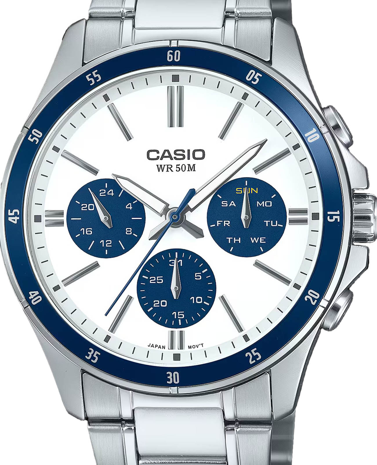 Casio Casio Collection MTP-1374D-7A2 , наручные мужские часы фото под углом