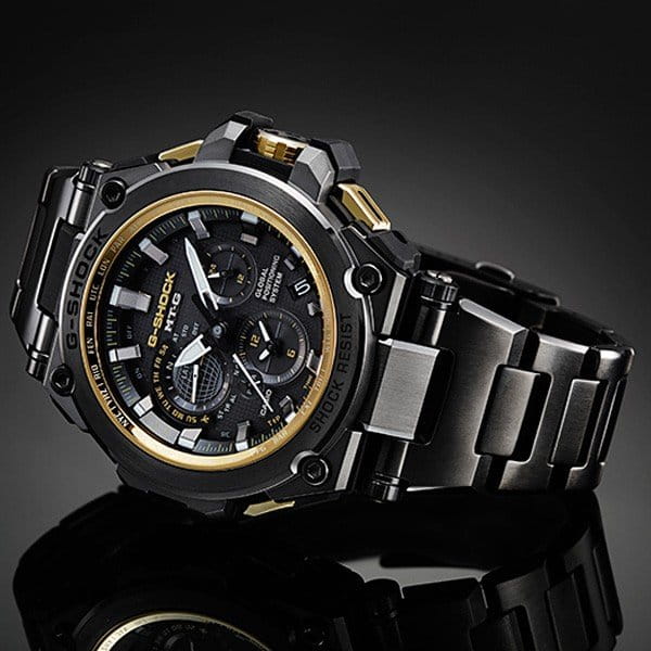 Casio Casio G-Shock Premium MTG-G1000GB-1A MTG, наручные мужские часы фото под углом