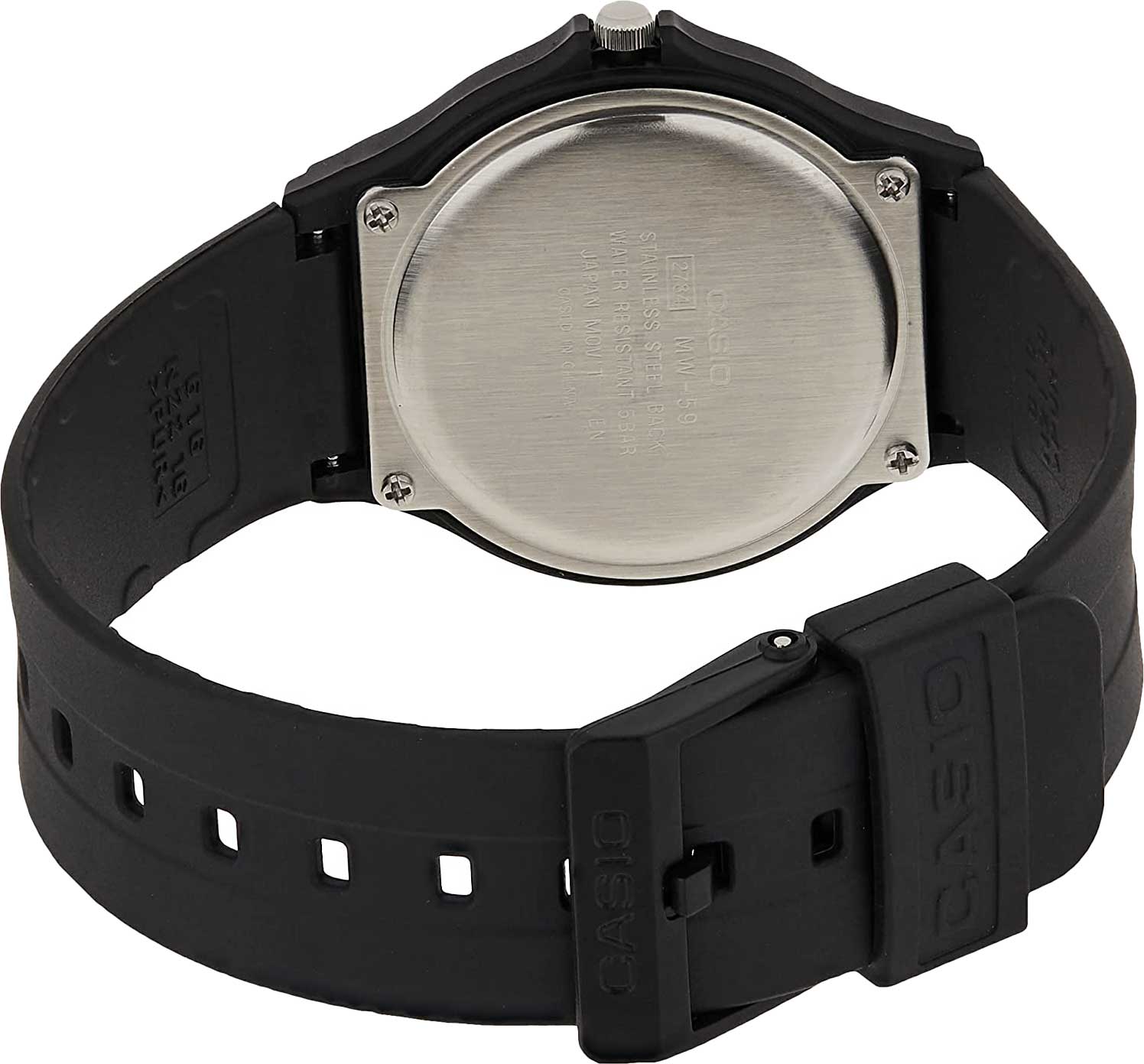 Casio Casio Collection MW-59-1BVDF (MW-59-1B) , наручные мужские часы фото под углом