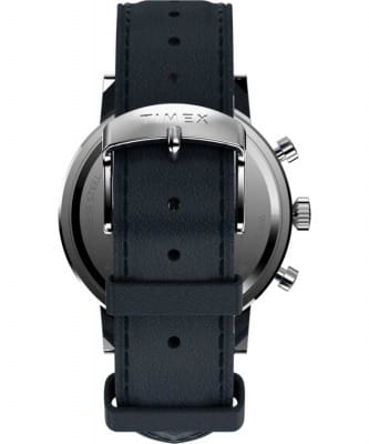 Timex Timex Midtown Chronograph TW2V36800 кварцевые мужские часы часы крупный план синий циферблата