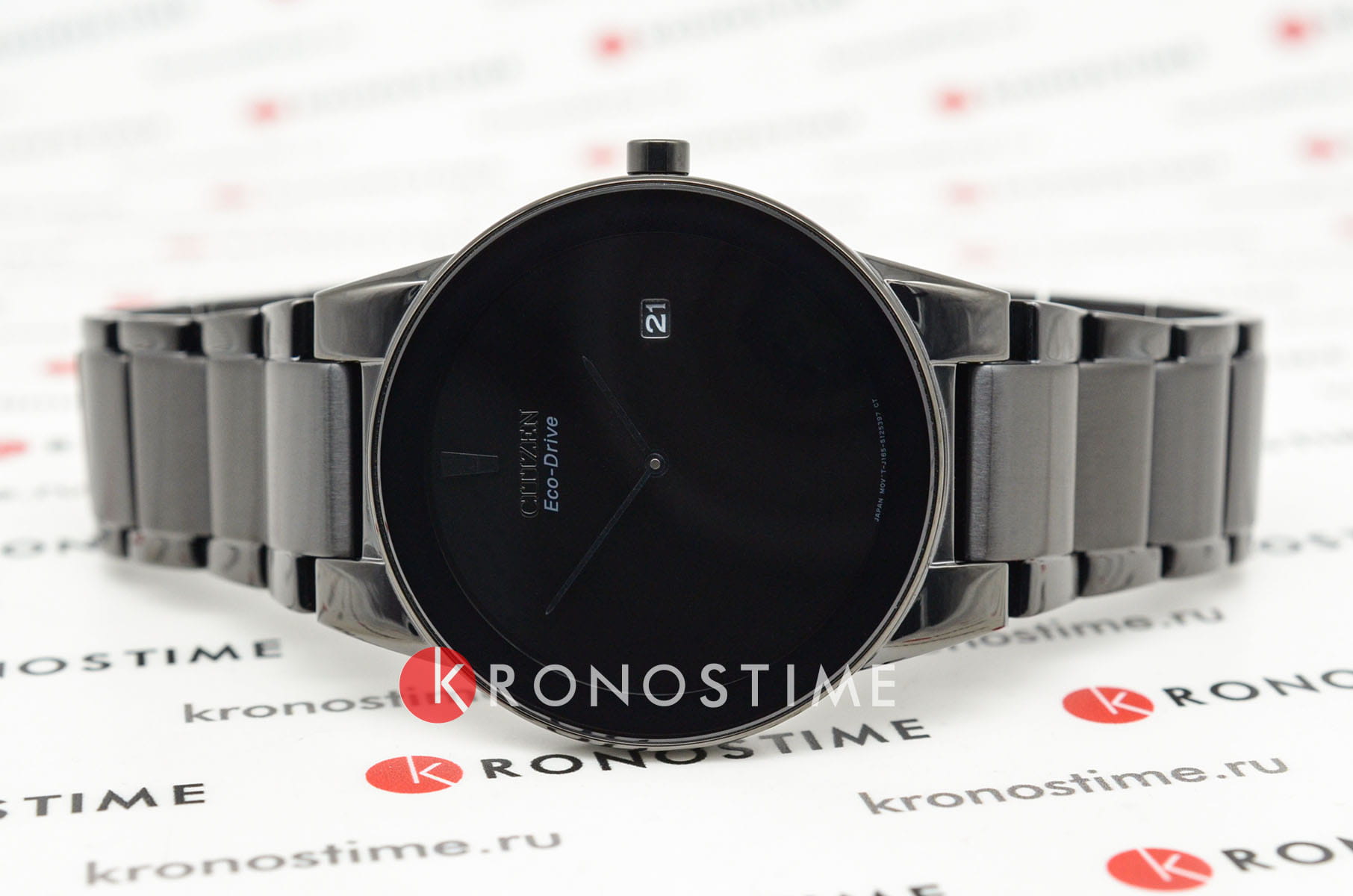 Citizen Citizen Eco-Drive Axiom AU1065-58E , наручные мужские часы фото под углом