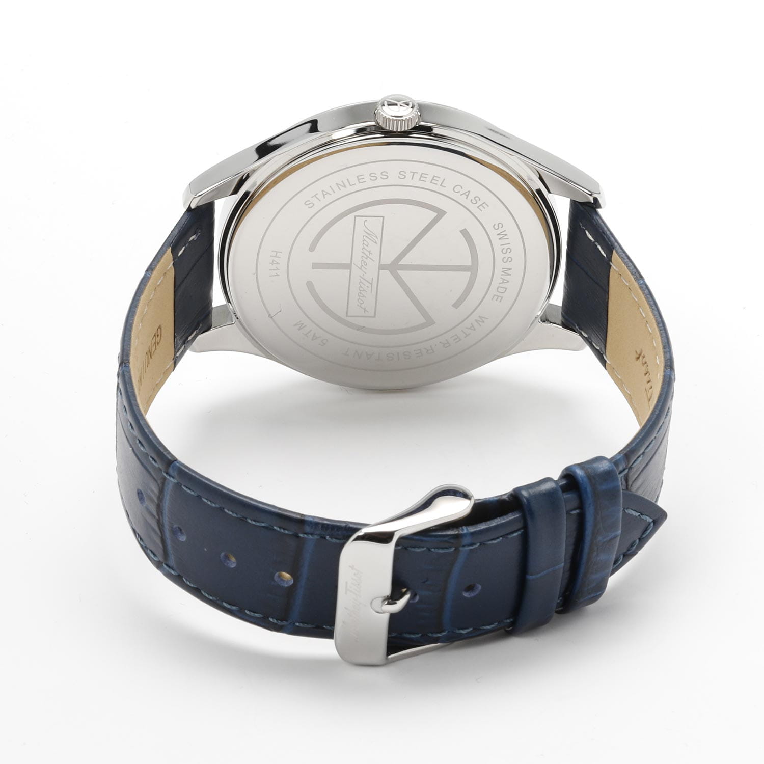 Mathey-Tissot Mathey-Tissot Urban H411ABU мужские часы синий циферблат на запястье