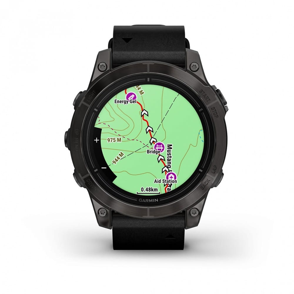 Garmin Garmin Epix Pro (Gen 2) Sapphire Edition 010-02803-30 электронные мужские часы часы крупный план  циферблата