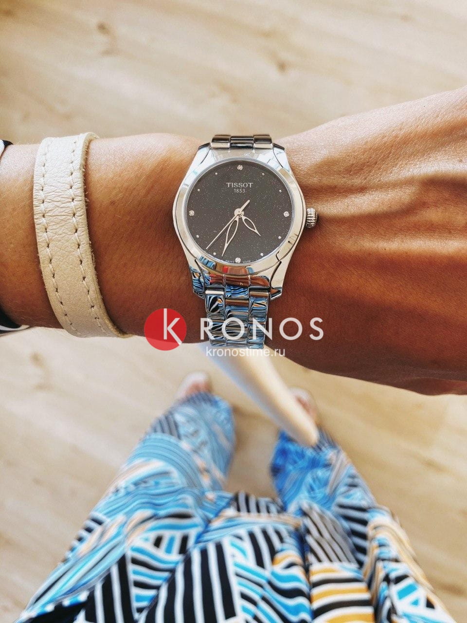 Tissot Tissot T-Wave T112.210.11.046.00 T Wave — детали корпуса и нержавеющая сталь