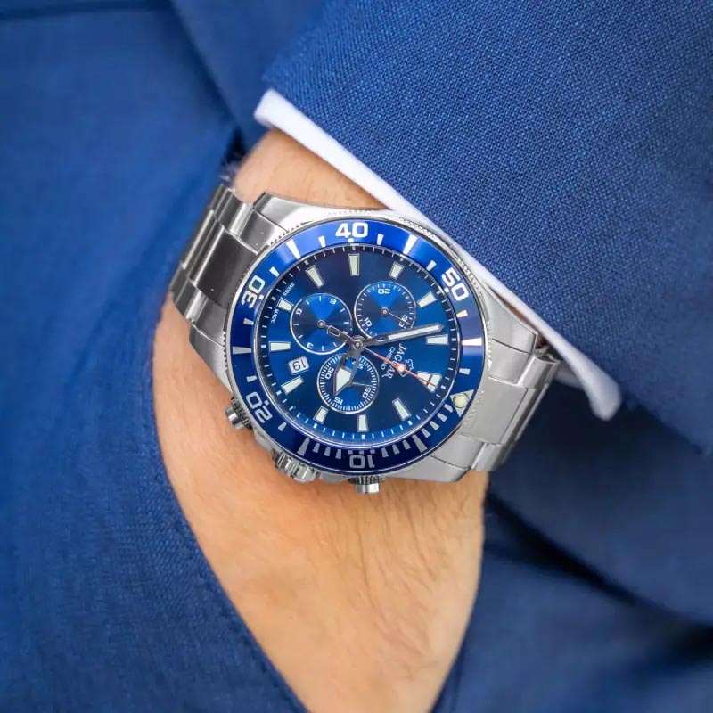 Jaguar Jaguar Executive Diver Chrono J861/2 , наручные мужские часы фото под углом