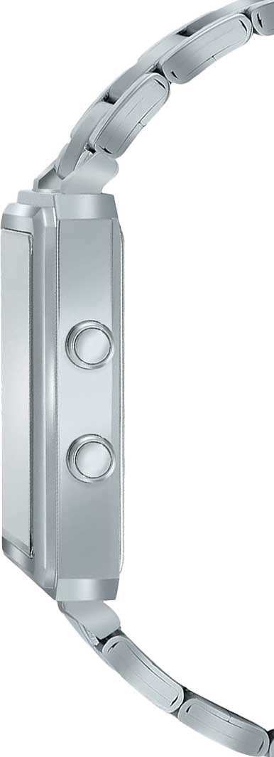 Casio Casio Collection MTP-B205D-7E, collection япония мужские часы на браслете нержавеющая сталь боковой вид