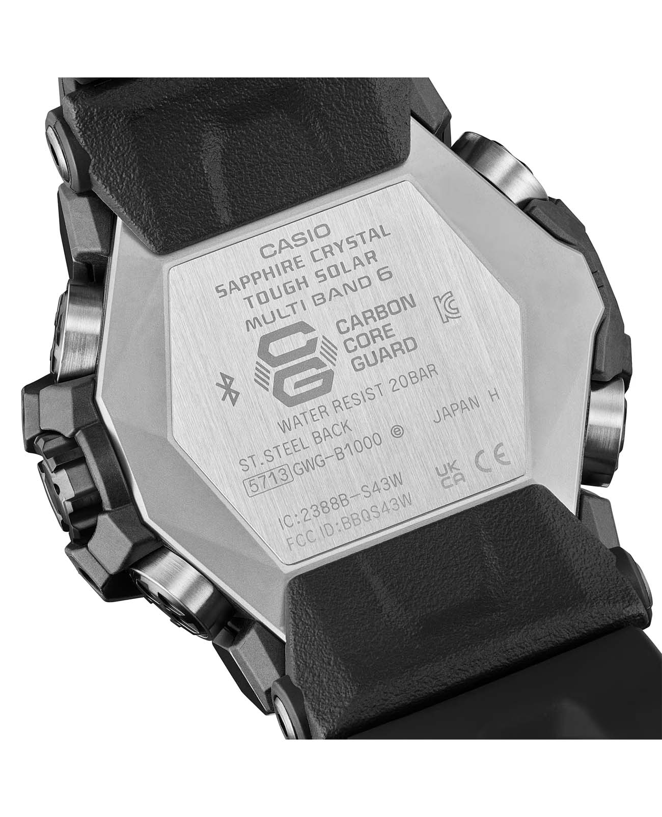Casio Casio G-Shock GWG-B1000-1A мужские часы черный циферблат на запястье