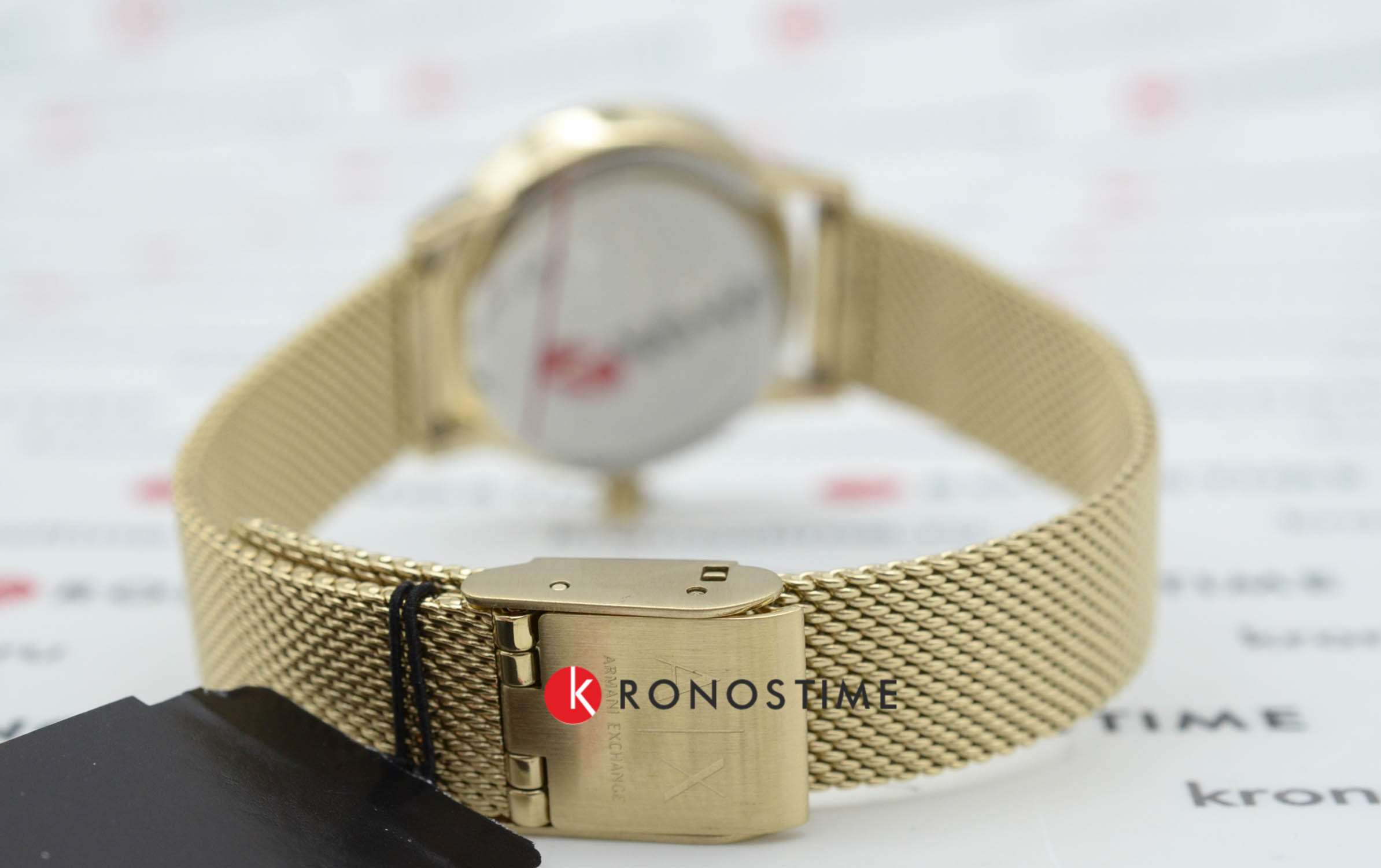 Armani Exchange Armani Exchange Fitz  AX5567  - задняя крышка сталь металл корпуса, италия часы