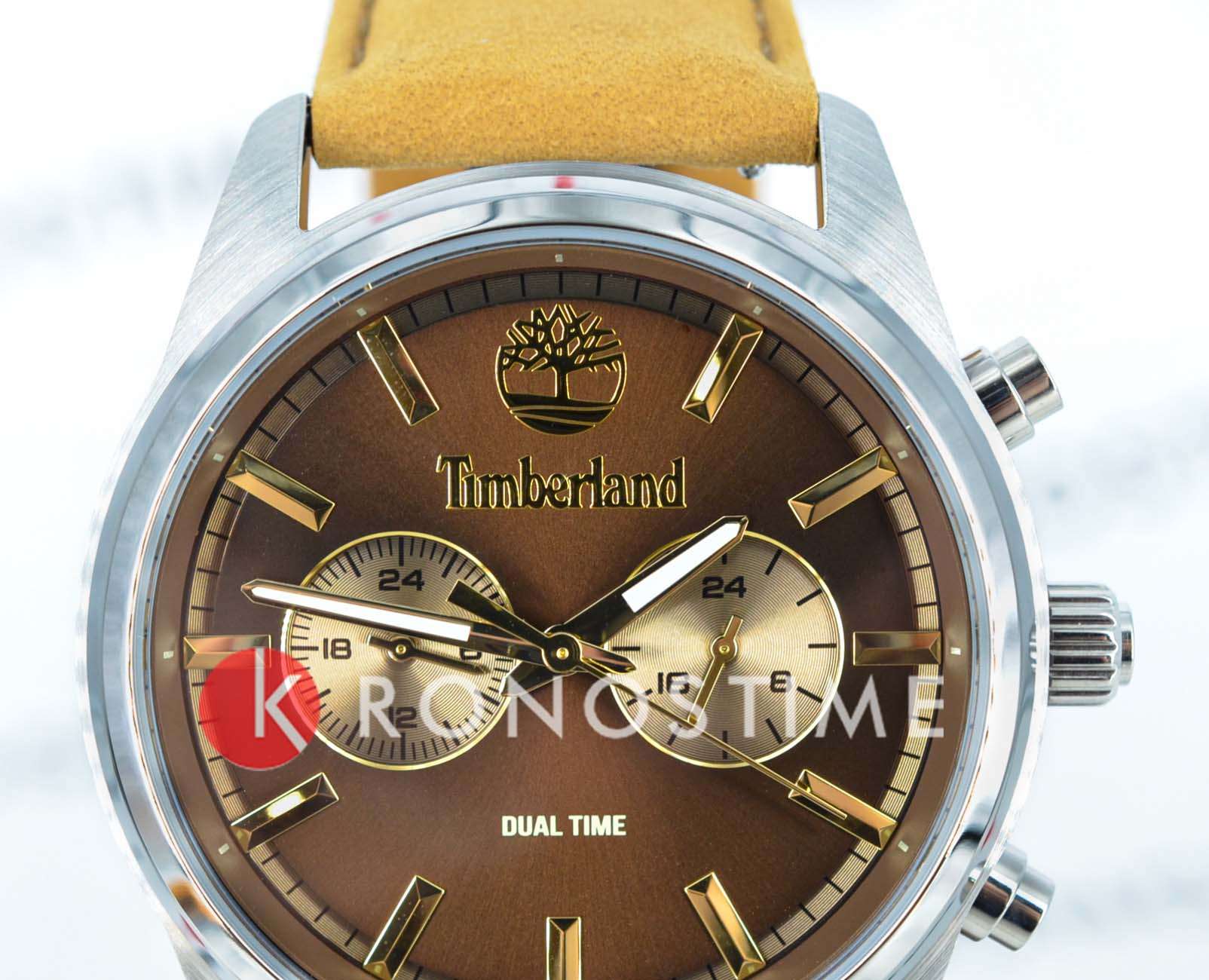 Timberland Timberland Northbridge TDWGF0041202,  сша мужские часы на браслете кожаный боковой вид