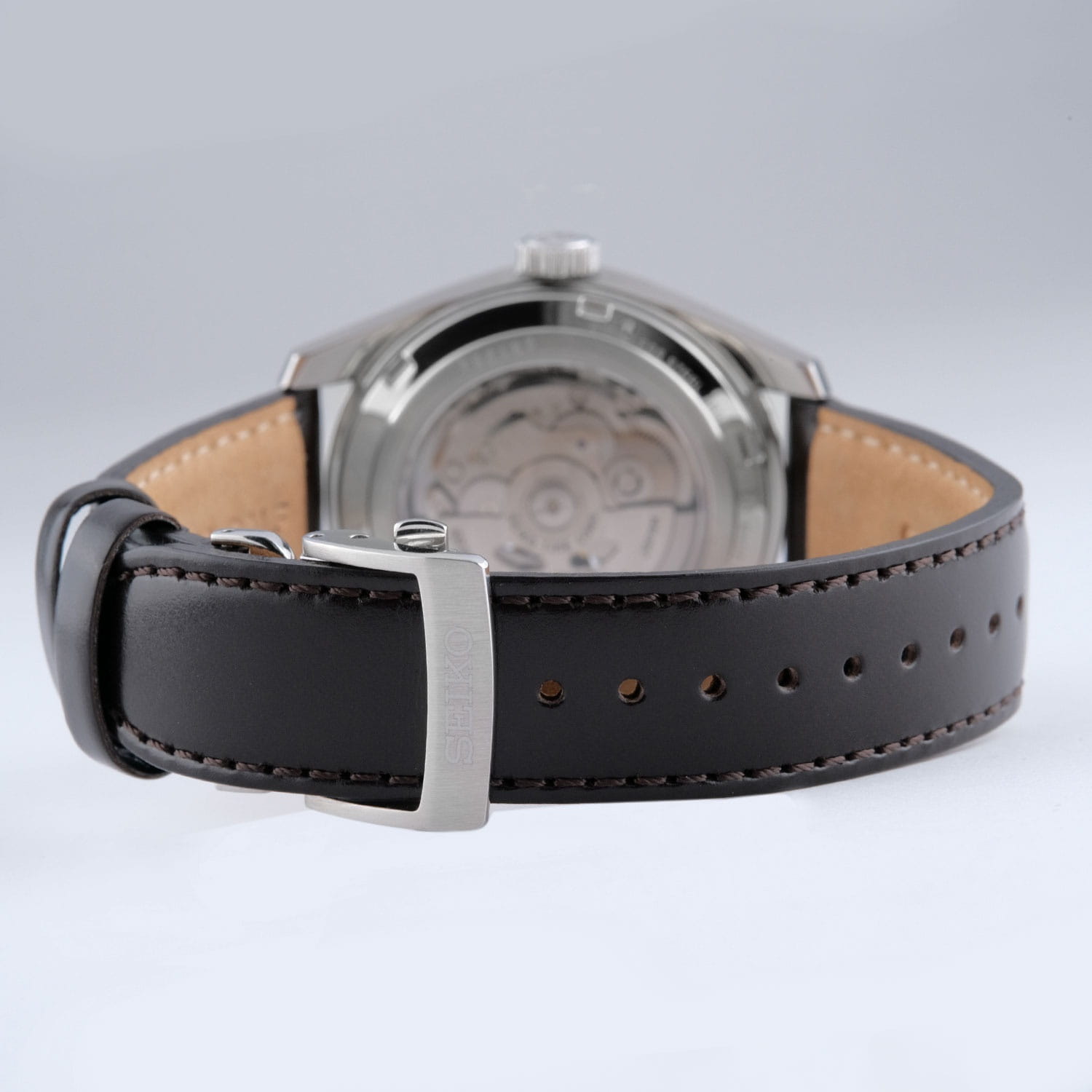 Оригинальные часы Seiko Seiko Presage Sharp Edged Series SPB311 механические калибр механизма 6r38 общий вид