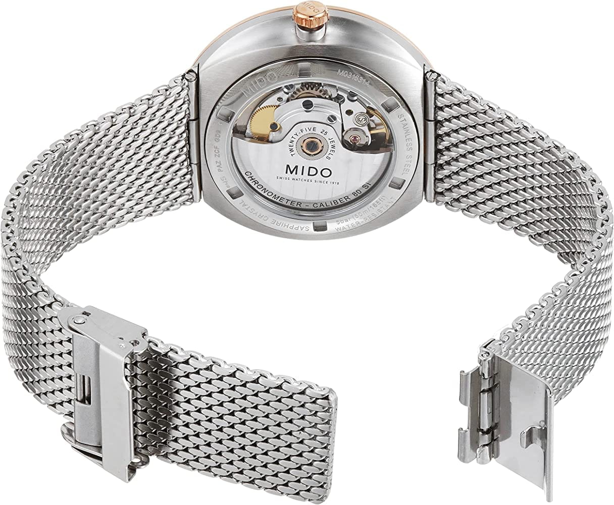 Mido Mido Commander Icone M031.631.21.031.00, commander швейцария мужские часы на браслете нержавеющая сталь боковой вид