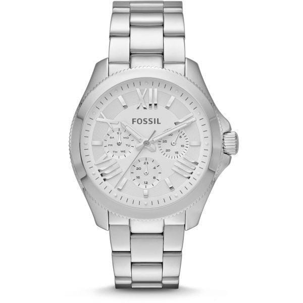 Fossil Fossil Bannon  AM4509  AM4509 кварцевые женские часы серый циферблат, браслет  — вид спереди