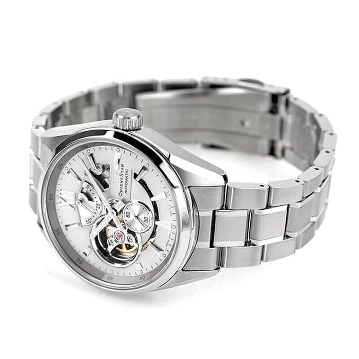 Orient RE-AV0125S мужские часы застежка крупным планом