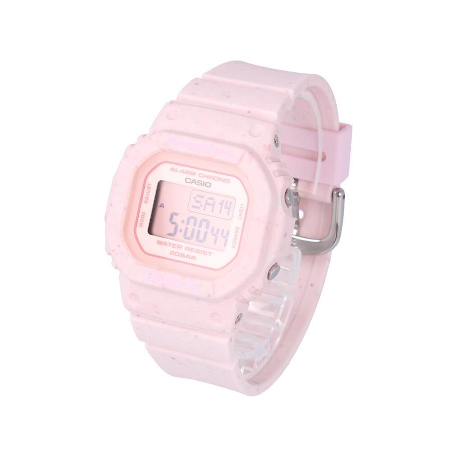 Casio Casio Baby-G BGD-560CR-4 кварцевые женские часы часы крупный план розовый циферблата