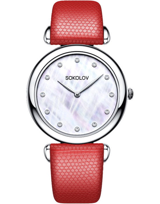 Sokolov 105.30.00.000.05.03.2 , наручные женские часы фото под углом
