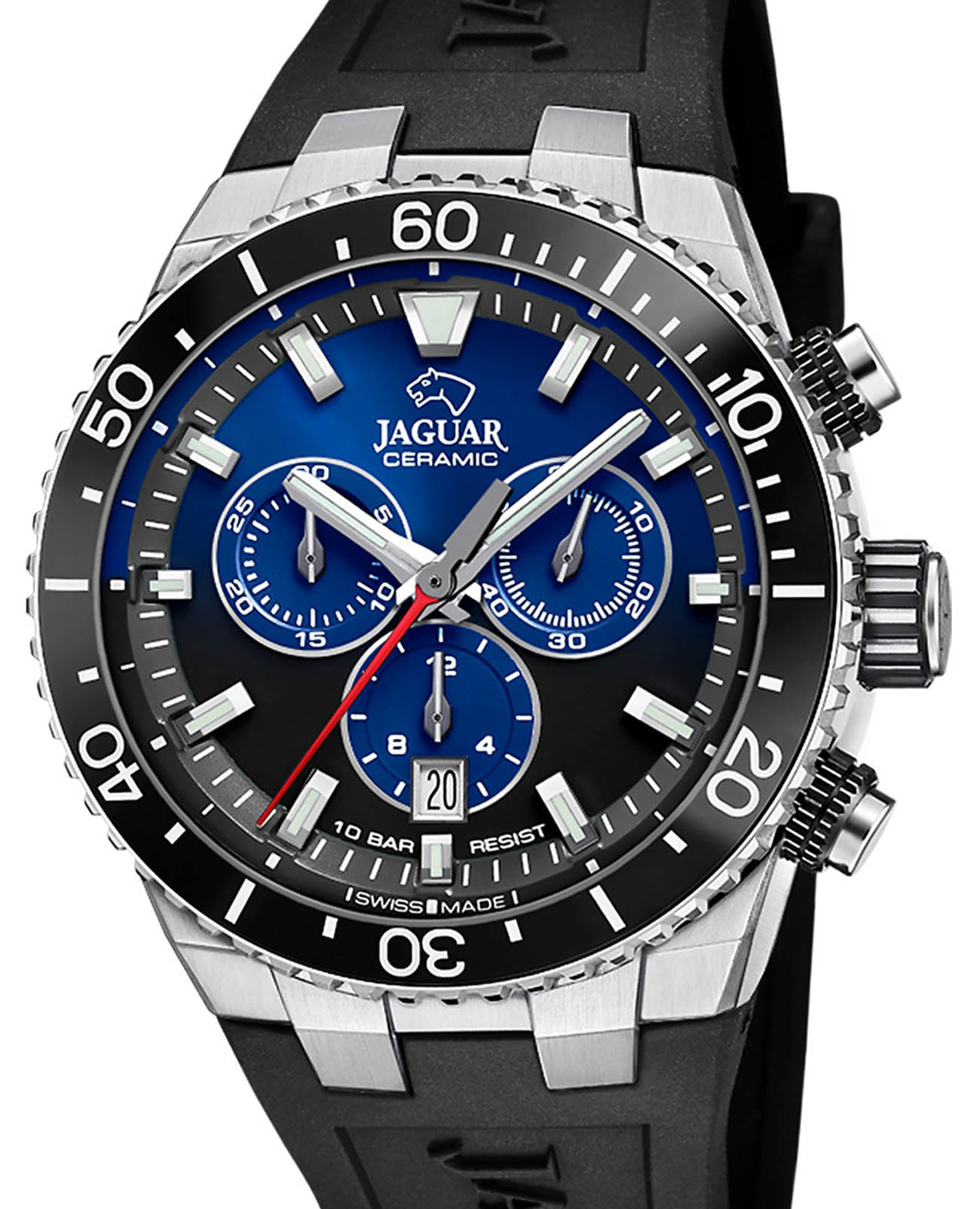 Jaguar Jaguar Ceramic J1021/6 , наручные мужские часы фото под углом