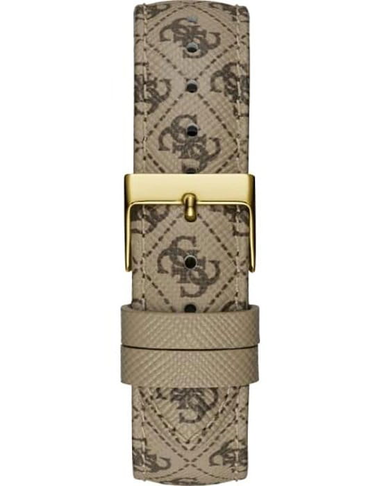 Guess Guess  W1229L2,  сша женские часы на браслете кожаный боковой вид