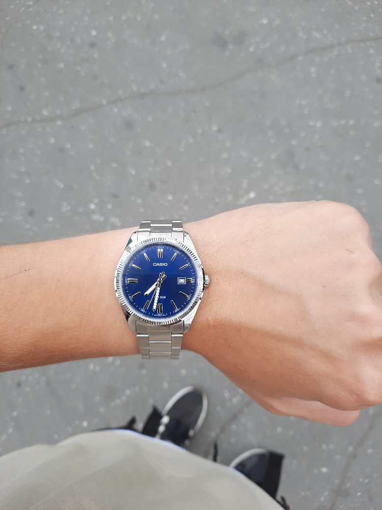 Casio Casio MTP-1302PD-2A , наручные мужские часы фото под углом