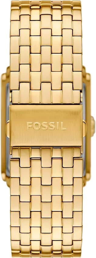 Fossil Fossil Carraway FS6009 мужские часы золотой циферблат на запястье