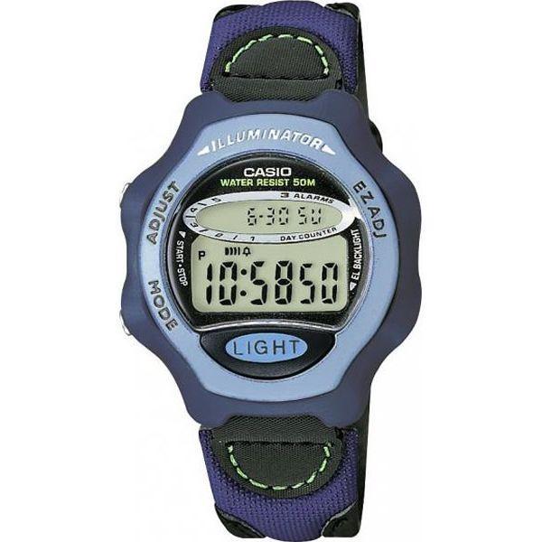 Casio Casio Illuminator LW-24HB-6A  LW-24HB-6A кварцевые женские часы серый циферблат, браслет кожа + текстиль — вид спереди