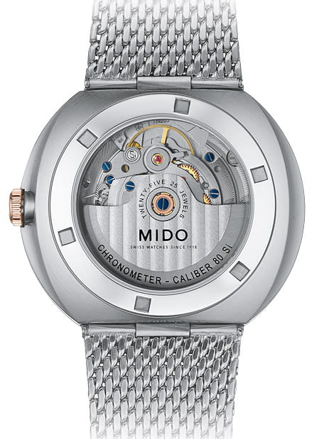 Оригинальные часы Mido Mido Commander Icone M031.631.21.031.00 механические калибр механизма mido calibre 80 cosc si (на базе eta c07.821) общий вид