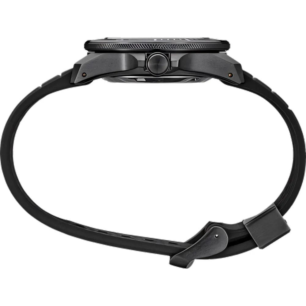 Seiko Seiko Prospex Sea SRPL15K1 механические мужские часы часы крупный план черный циферблата