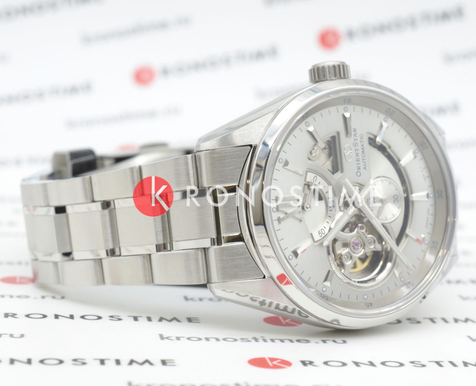 Orient Orient Star RE-AV0125S (RK-AV0125S), star япония мужские часы на браслете нержавеющая сталь 316l боковой вид