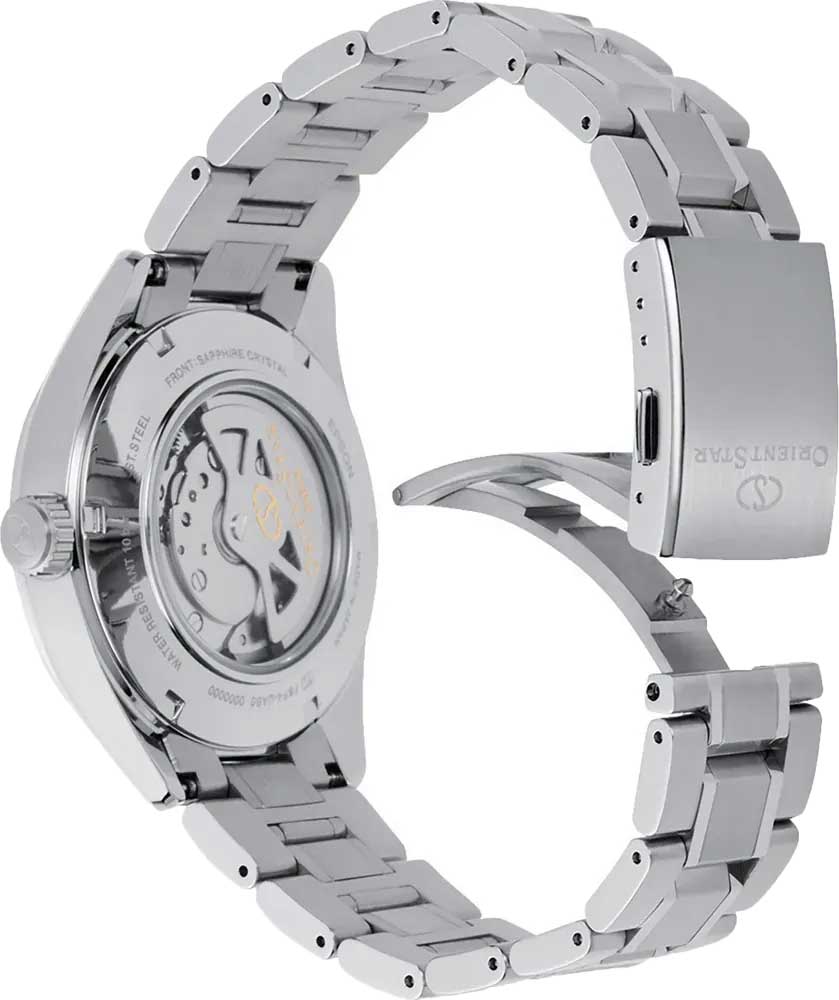 Orient Orient Star RE-AV0114E (RK-AV0114E)  - задняя крышка металл сталь корпуса, япония часы