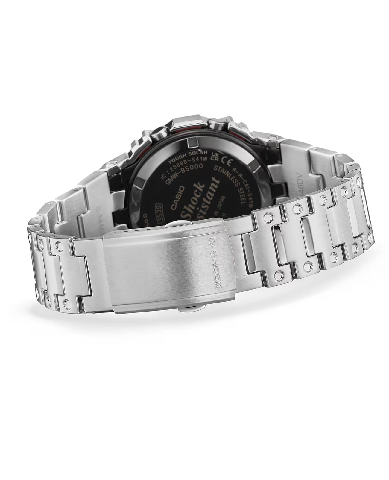 Casio GMW-B5000PC-1 мужские часы застежка крупным планом