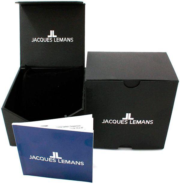 Jacques Lemans Jacques Lemans 1-1931B , наручные мужские часы фото под углом