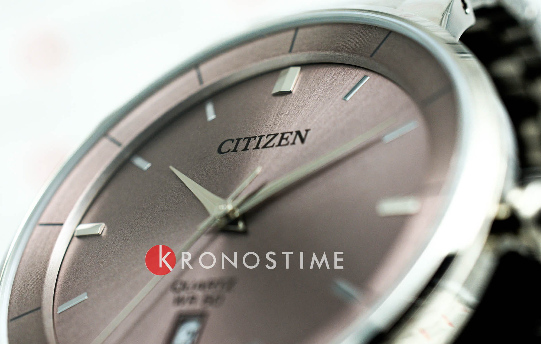 Citizen Citizen Classic BI5120-51Z кварцевые мужские часы часы крупный план розовый циферблата