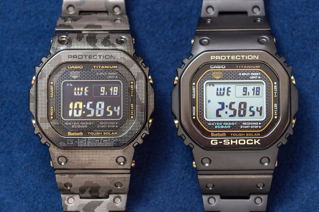 Casio Casio G-Shock GMW-B5000TCM-1 мужские часы  циферблат на запястье